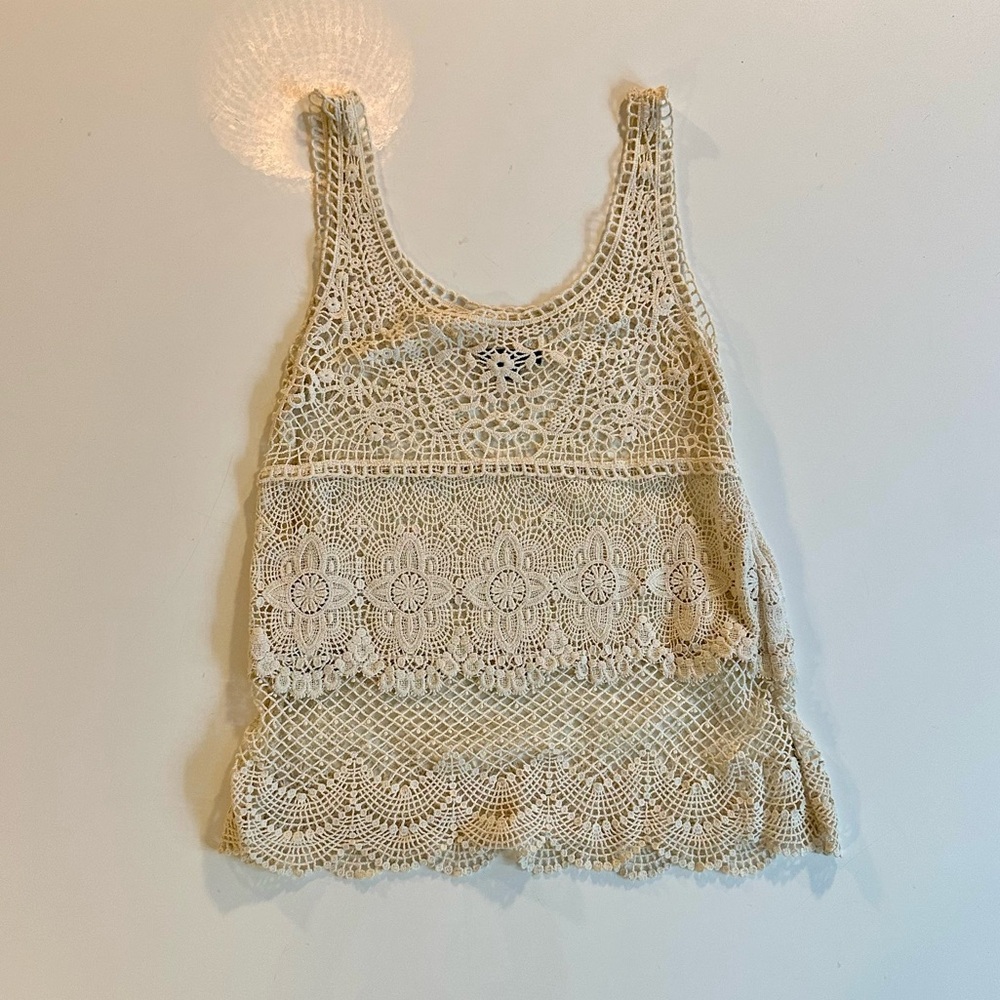 American Eagle 🦅 crochet 🧶 top